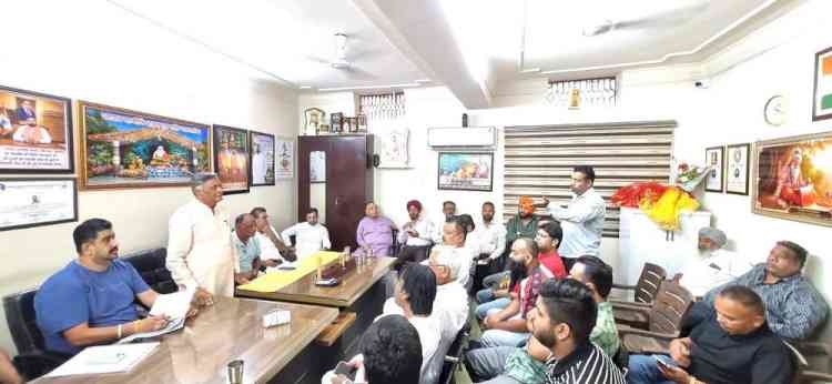 BJP Central Mandals 5, 6, 7 and 8 Organise Meetings for Amit Shah Rally