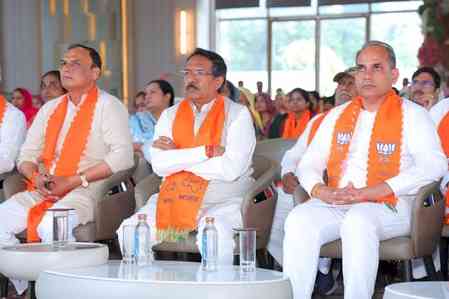 Delhi CM, city BJP chief join party workers in tuning in to ‘Mann Ki Baat’ at 6,538 locations