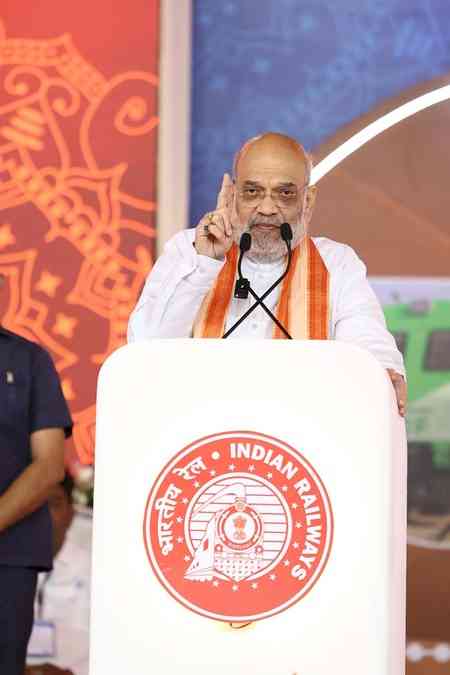 ‘Discuss with figures’: HM Shah challenges Cong, levels Rs 12 lakh crore corruption charge