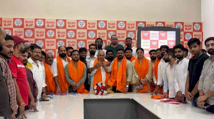 BJP Yuva Morcha Ludhiana Holds Meeting on Anti-Drug Yatra and Amit Shah Rally