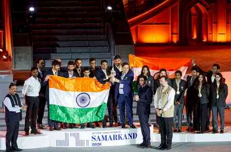 PM Modi hails Indian team's 'exemplary determination' after Chess Olympian success