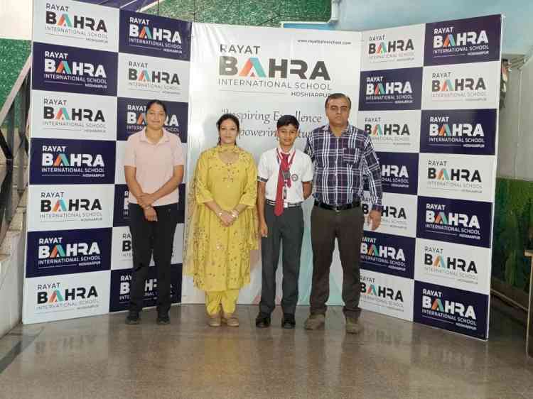 Rayat Bahra International School Hoshiarpur Mahesh Bags Bronze at CBSE North Zone-2 Boxing Championship