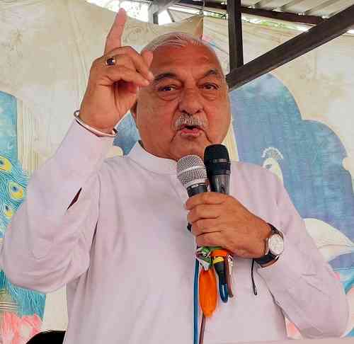 Hooda Leads ‘Vote Chori’ Protest, Demands CEC’s Resignation