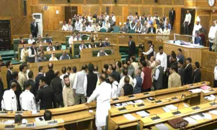 J&K Assembly: BJP MLAs stage walkout to protest statehood restoration resolution