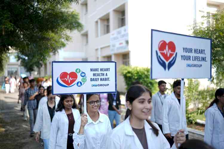 CT Group of Institutions, Shahpur Campus Celebrates World Heart Day