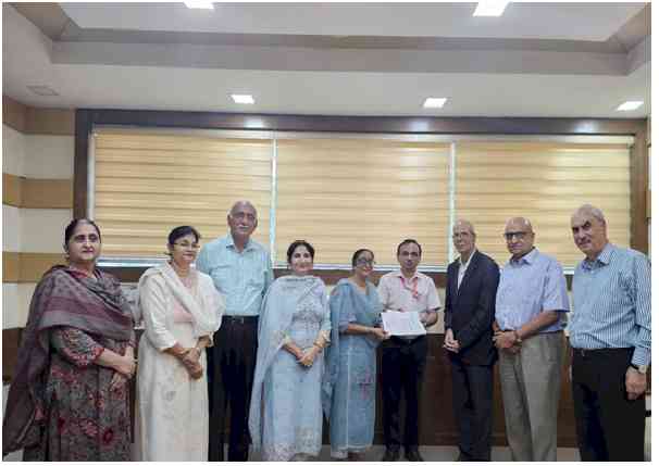 Rs.5 Lakh Endowment Established for “Dr. G.P. Rao – Academic Excellence Award” at University Business School, Panjab University, Chandigarh