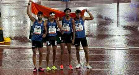 Asian Games: President Murmu hails historic women’s 4x400m gold, congratulates relay medallists