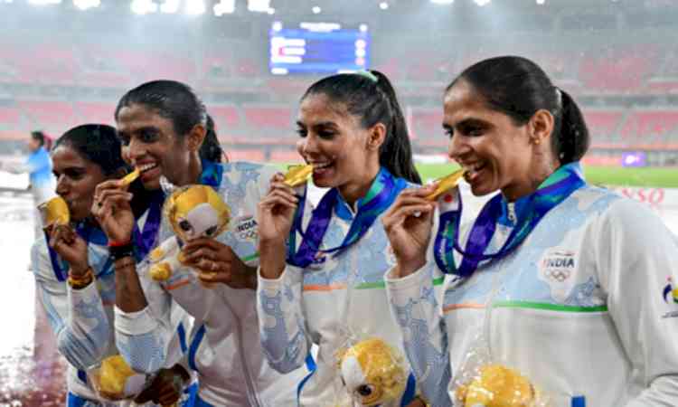 Asian Games: Kiran Pahal credits team effort after women’s 4x400m relay gold