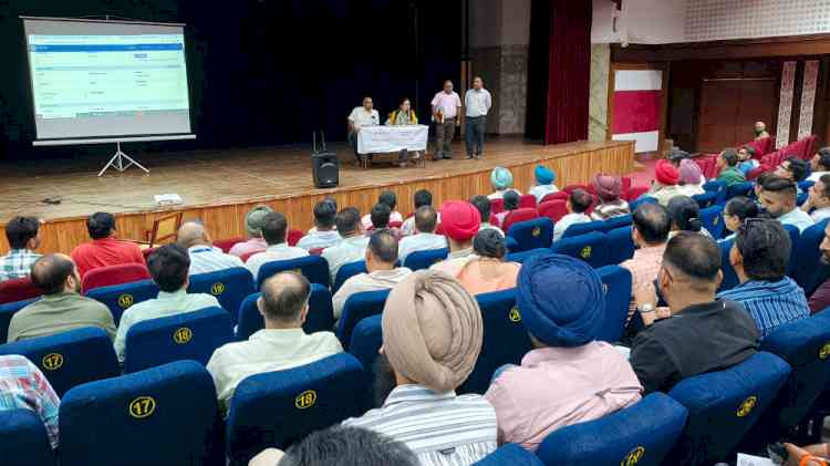 Training imparted to State and Central Government Departments for personnel data entry through NEXTGEN DISE portal for Assembly Elections 2027