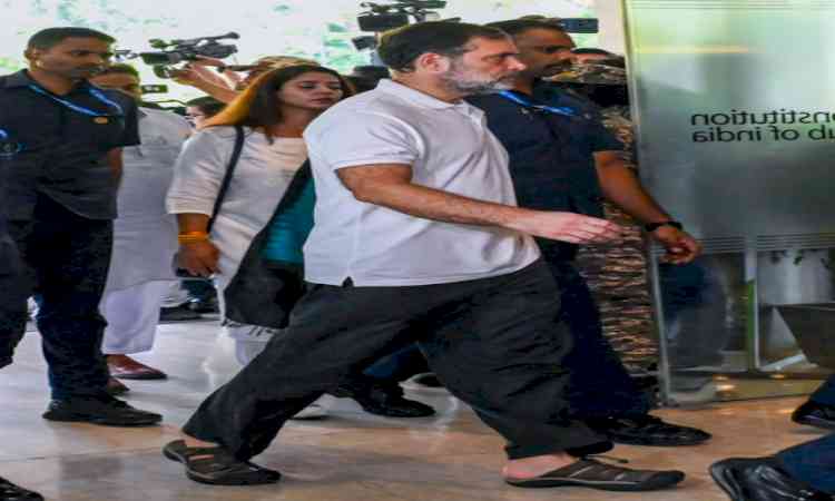 SIR issue a 'bahana' for Cong to relaunch Rahul Gandhi, says BJP