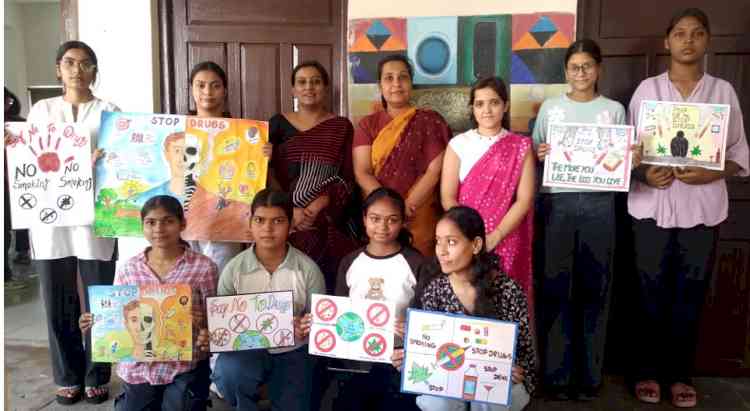 Poster Making Competition on “Say No to Drugs – Say Yes to Life”