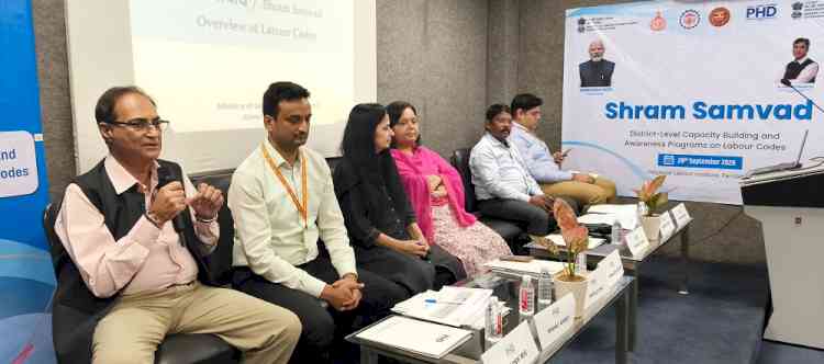 District Awareness Programme on New Labour Codes at Regional Labour Institute, Faridabad