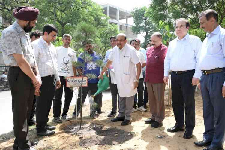 UHSR goes green, 150 saplings planted on campus