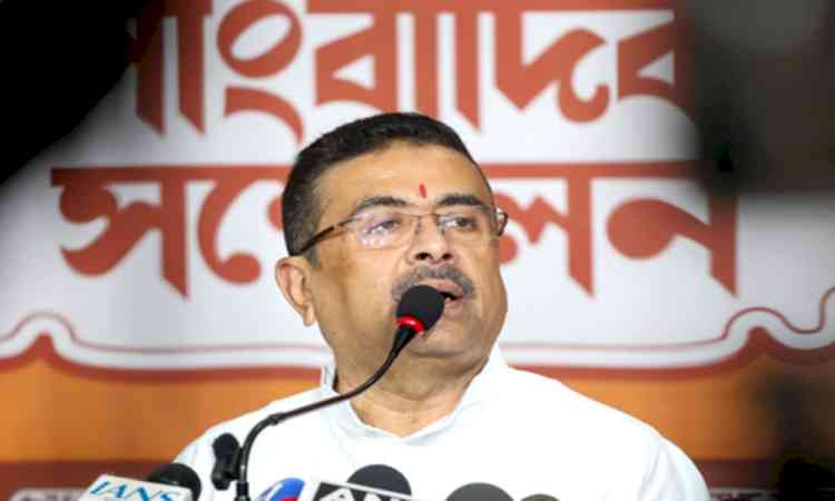CM Adhikari thanks Centre for sanctioning Rs 1,175.59 crore bridge project over Teesta River