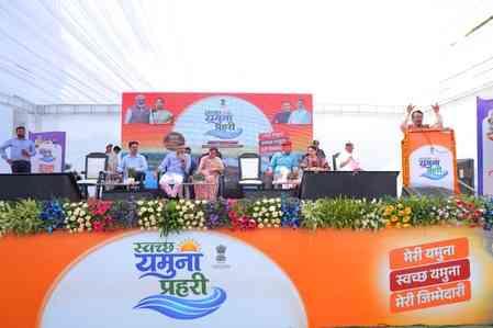 Clean Yamuna collective responsibility of govt, citizens: Delhi CM 