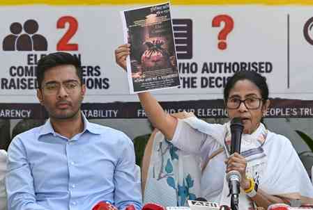 Election process in India has been hijacked, centralised: Mamata Banerjee