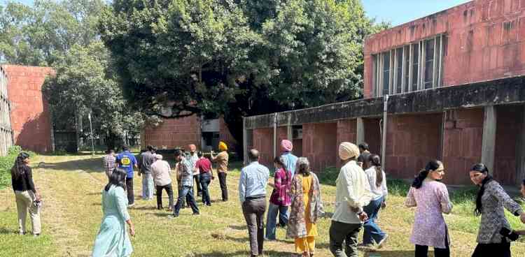 Panjab University Organises Swachhta Diwas Cleanliness Drive