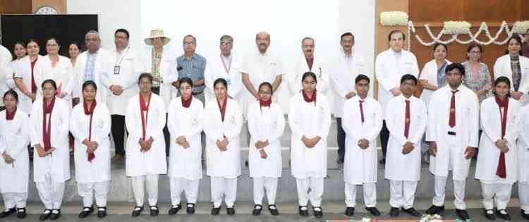 White Coat Marks Start of Duty, Service for MBBS Freshers: UHSR VC