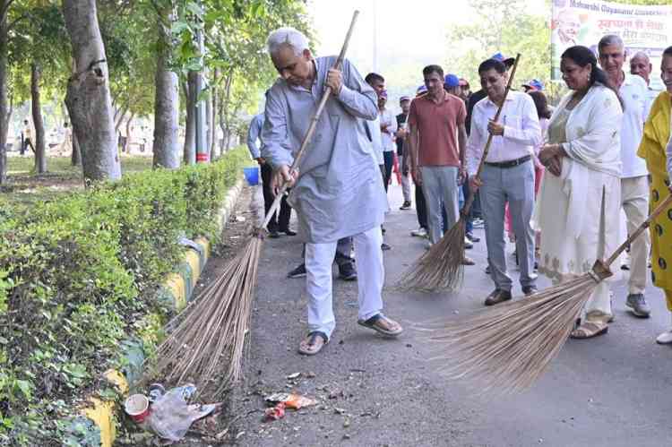 Clean MDU, Green MDU: NSS Volunteers Sweep Campus Clean