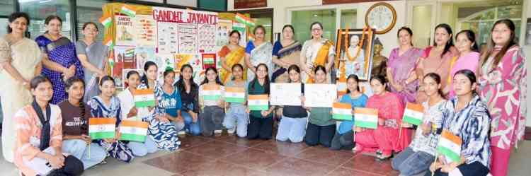 KMV pays tribute to Mahatma Gandhi on the occasion of Gandhi Jayanti
