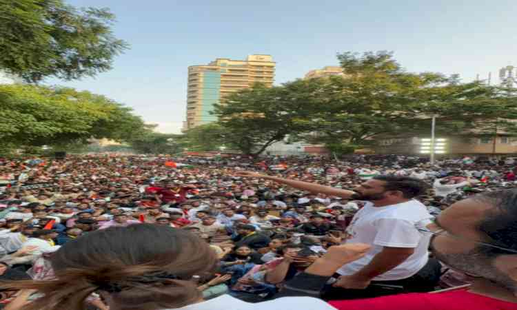 CJP launches ‘Jail Bharo’ agitation at Mumbai's Shivaji Park to demand CEC Gyanesh Kumar's resignation