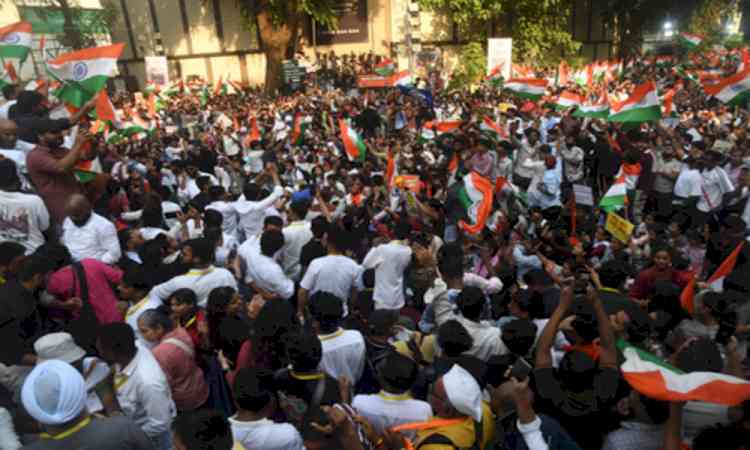 Maha: BJP slams CJP protest at Shivaji Park, calls it ‘political drama’