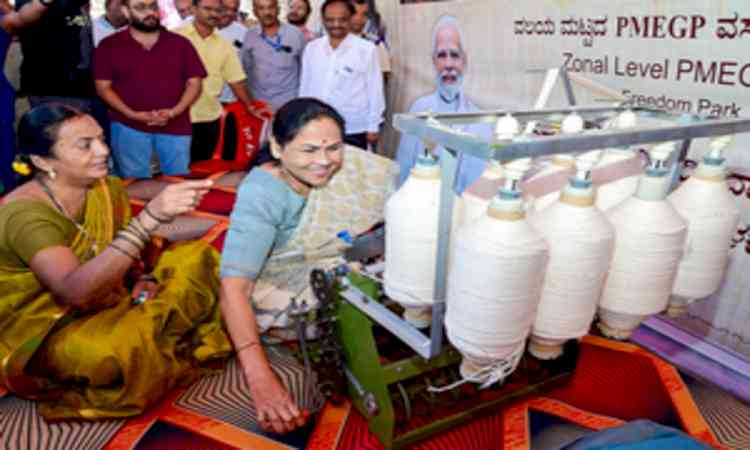 PMEGP empowers 8.12 lakh micro entrepreneurs with Rs 24,398 crore financial assistance