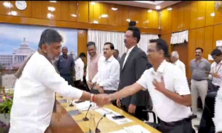 Central drought team assures CM Shivakumar of submitting objective report after 3-day Karnataka visit