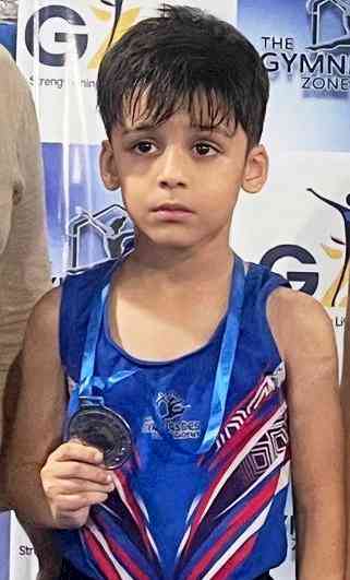 Four Months of Training, Silver on Debut: Six-Year-Old Abhimanyu Shines