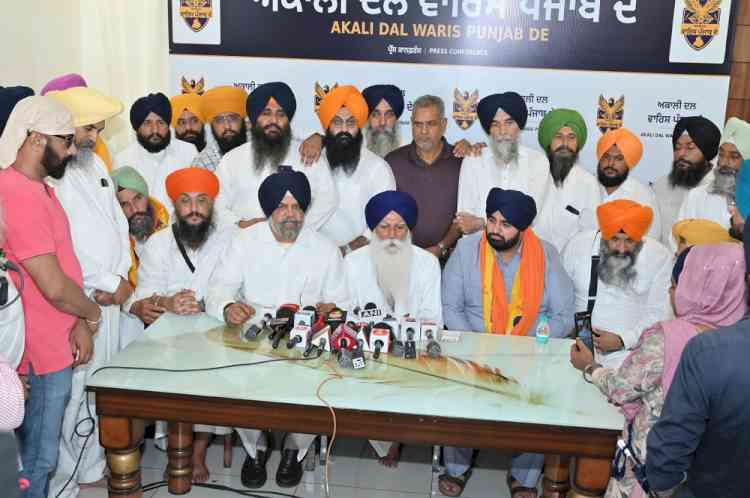 Akali Dal 'Waris Punjab De' Inaugurates New Party Office in Mohali to Strengthen Party Agenda and Expand Public Outreach