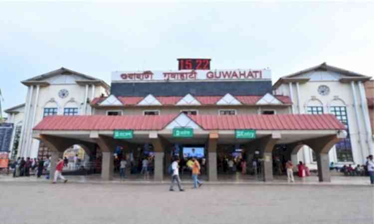 NFR undertakes major infrastructure projects in Guwahati as station handles over 50K passengers daily