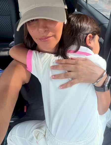 Neha Dhupia says 'You light up our lives our' as baby boy Guriq turns 5 