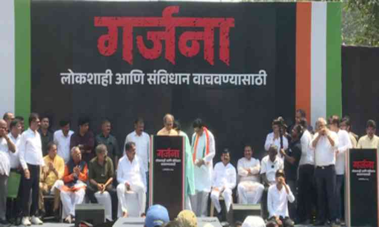 Thackeray brothers lead Garjana Morcha in Mumbai, challenge ECI over SIR row