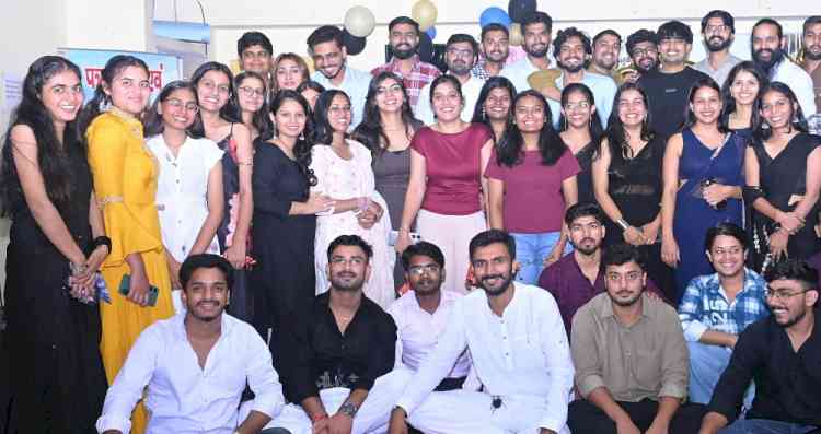Freshers’ Party Sets Lively Tone at MDU Journalism Department
