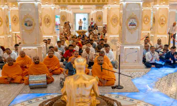 Abu Dhabi's BAPS Hindu Mandir organises special prayers for injured pilot Machchhar