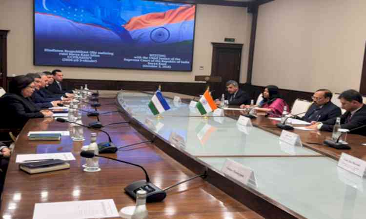 India, Uzbekistan discuss judicial cooperation, AI, digital technologies 