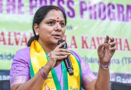 Kavitha urges PM Modi to save 60 lakh drought-hit farmers of Telangana 