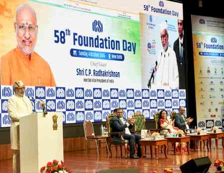 Good governance, an invisible infrastructure that sustains investors' faith: V-P Radhakrishnan at ICSI foundation day
