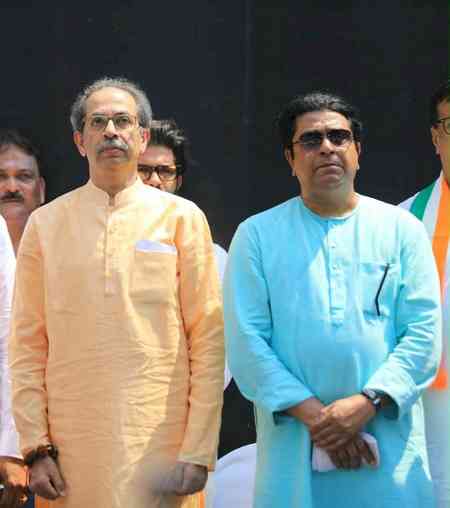'Publicity stunt, display of double standards': BJP, Shiv Sena on Thackeray brothers' Garjana Morcha