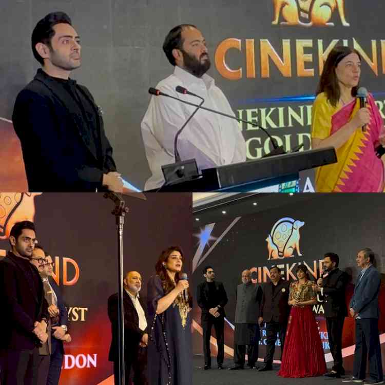 Karan Singh Chhabra Hosts the Cinekind Awards - shares stage with Anant Ambani 