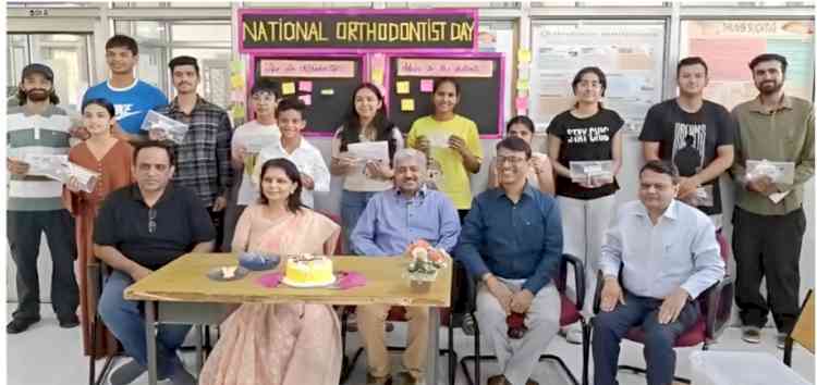 Panjab University's Dental Institute marks National Orthodontic Day with Oral Hygiene Drive and Expert Mentorship