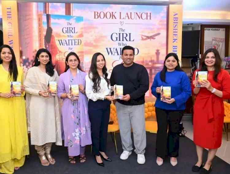 Abhishek Vichare’s ‘The Girl Who Waited for Love’ Book Launch Held with Great Enthusiasm