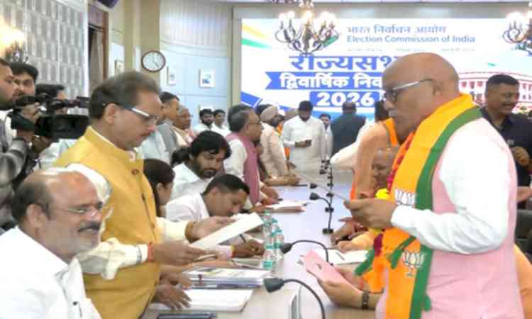 Rajya Sabha elections: All 8 BJP candidates in UP file nominations, likely to be elected unopposed