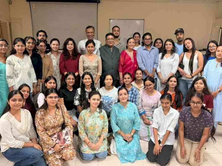 Department of Anthropology, Panjab University Organises Guest Lecture on the Intersection of Anatomy, Forensic Anthropology and Biology