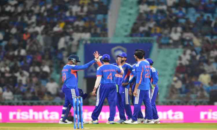 1st T20I: Naman Dhir shines on debut as India bowl out West Indies for 171