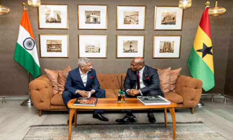 EAM Jaishankar arrives in Ghana to advance comprehensive partnership