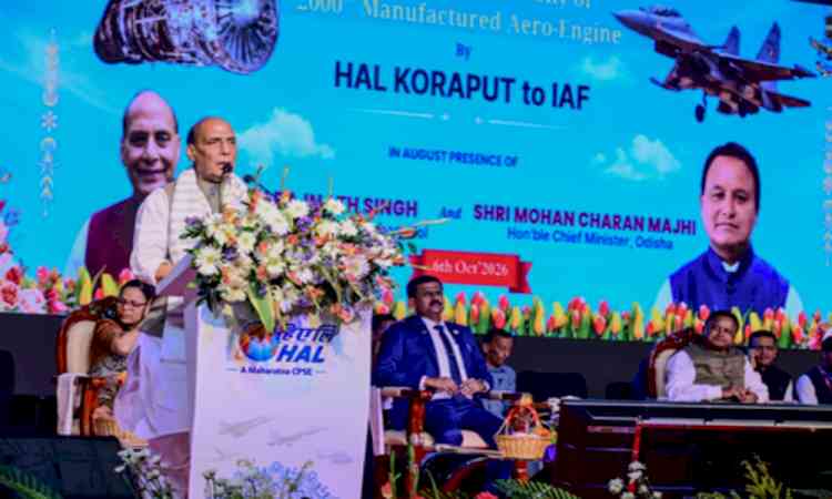 Rajnath Singh calls for stronger indigenous aero-engine capabilities