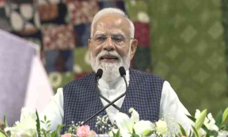 PM Modi to address nation tomorrow; BJP plans 'Seva Jyoti Kalash Yatra' across Gujarat
