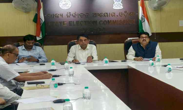 Odisha SEC holds all-party meet on 2027 Panchayat, ULB poll preparations