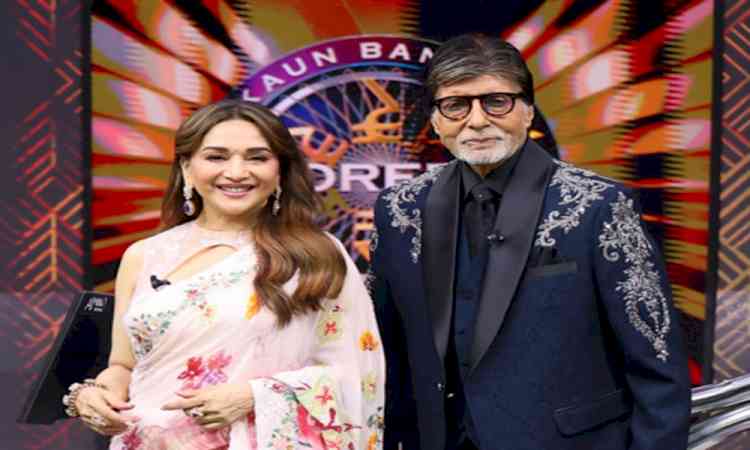 Madhuri Dixit on reuniting with Amitabh Bachchan on KBC stage: 'That familiar camaraderie came back’